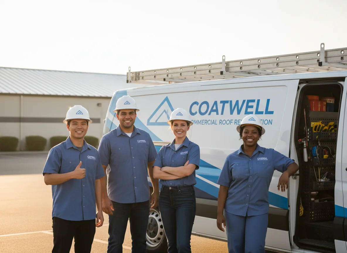 Commercial roof coating company in Peck, MI